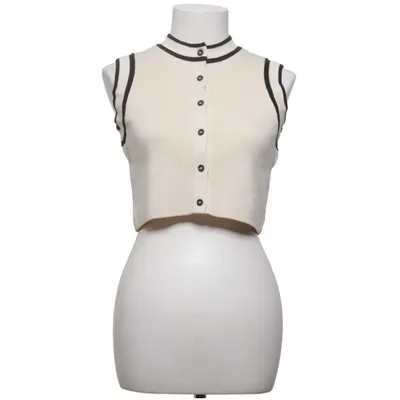 Vest (Beige, Black) from Divided by H&M Acrylic