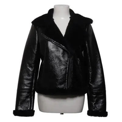 Shearling jacket (Black) from Yu & Me Polyester, Polyurethane