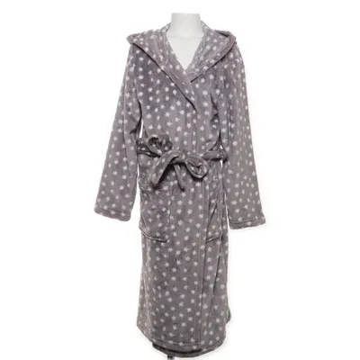 Badrock (Grå, Vit) från Hemtex Polyester