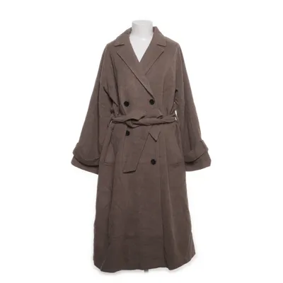Jas (Bruin) van Object Polyester, Wol