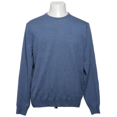 Strickpullover (Blau) von Stenströms Merinowolle
