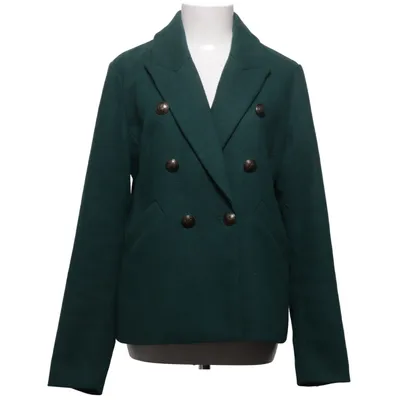 Blazer (Grøn) fra Dreimaster Akryl, Polyamid, Polyester, Viscose, Uld