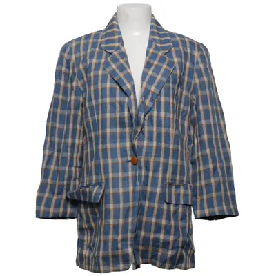Blazer (Bleu, Beige) de Anne Klein Lin