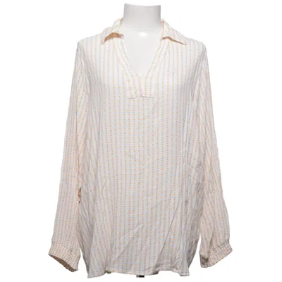 Blouse (White, Orange) from Cassiopeia