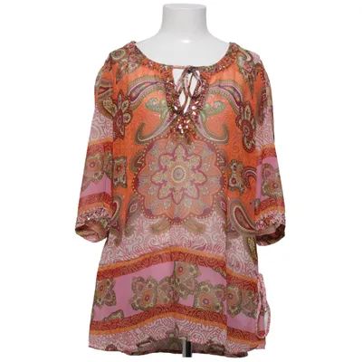 Strandklänning (Orange, Rosa, Flerfärgad) från Amy Vermont Polyester