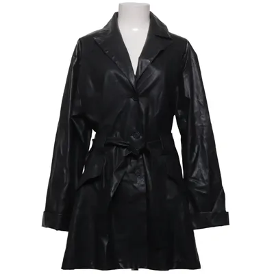 Coat (Black) from Lorsay Polyester, Polyurethane