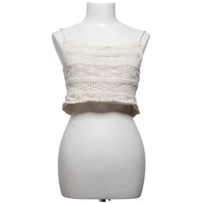 Crop top (Beige) fra Zara Bomuld