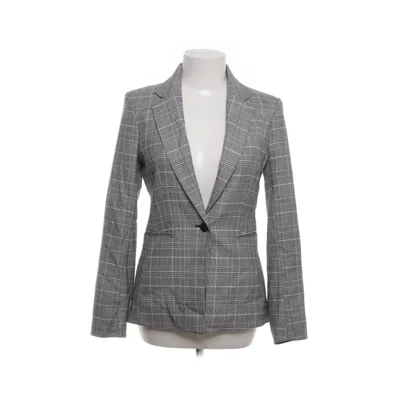 Kavaj (Grå, Svart) från H&M Modern Classic Polyester, Viskos, Elastan