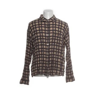Skjorte (Beige, Flerfarvet) fra Stüssy Bomuld, Elastan, Merinould