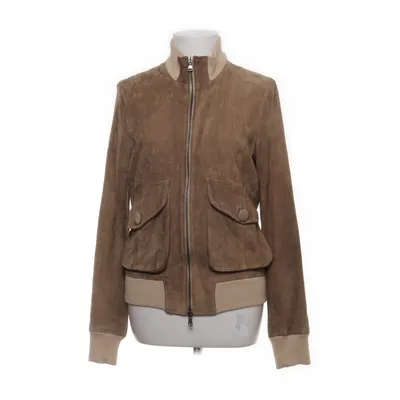 Leather jacket (Beige) from Daniele Alessandrini Leather