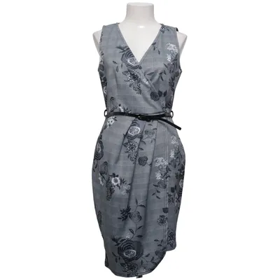 Jurk (Grijs, Zwart, Wit) van Bodyflirt Boutique Elastaan, Polyester