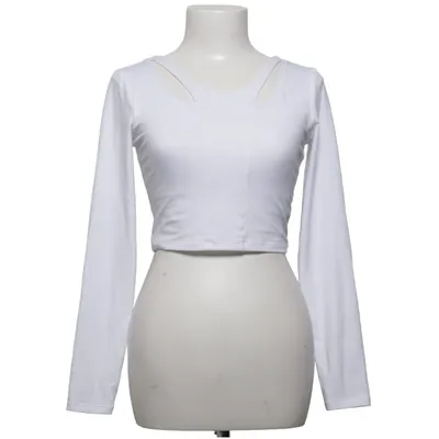 Crop top (Vit) från Alo Yoga Elastan, Polyester