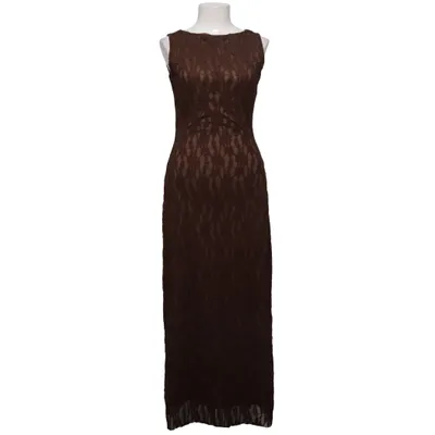 Robe longue (Marron) de Reserved Élasthane, Polyester