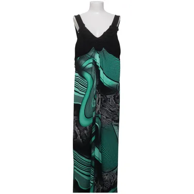 Robe longue (Tia selskabskjole abstrakt mønster) de Tia Élasthane, Polyester