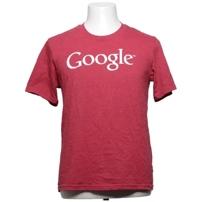 T-shirt (Röd) från Google Bomull, Polyester