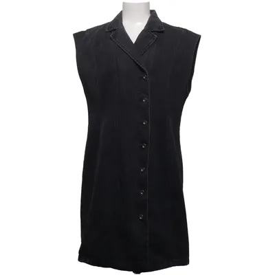 Jeanskjole (Grå) fra Pieces Bomuld, Polyester, Viscose