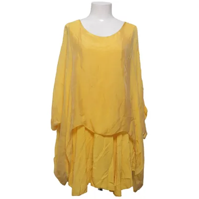 Tunic (Yellow) from Kotirouva Elastane, Silk, Viscose