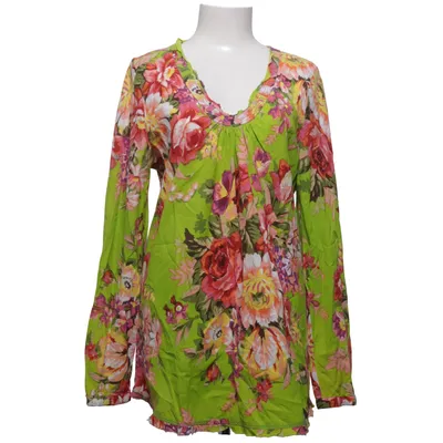 Blouse (Green, Multicolored) from Virmani Cotton