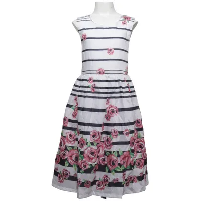 Klänning (Vit, Svart, Flerfärgad) från Sunny Fashion Bomull