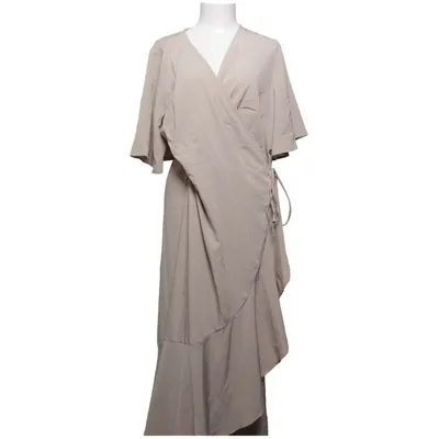 Omlottklänning (Beige) från Pernilla Wahlgren Polyester