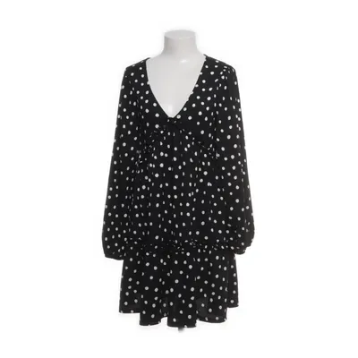 Kjole (Sort, Hvid) fra Reserved Elastan, Polyester