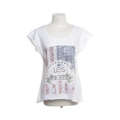 Topp (Vit, Flerfärgad) från Made in italy Bomull