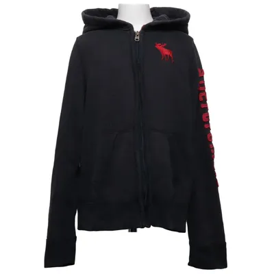 Huvtröja (Grå, Röd) från Abercrombie Kids Bomull, Polyester