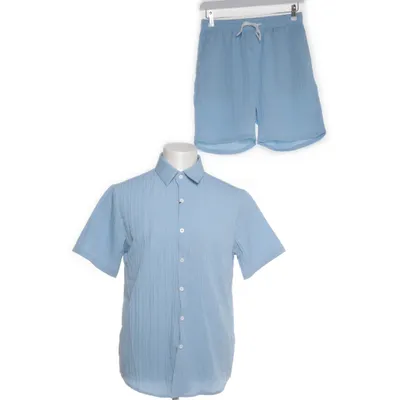 Set (Blå) från Manfinity Elastan, Polyester