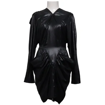 Kjole (Sort) fra Isabel Marant Polyester, Silke