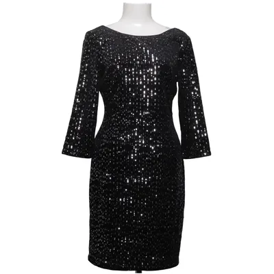 Cocktail dress (Black, Silver) from Jake*s Polyester