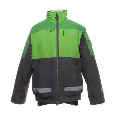Reflective jacket (Gray, Green) from Wenaas Recycled polyester