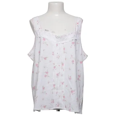 Tanktop  (Hvid, Pink) fra Aria Bomuld
