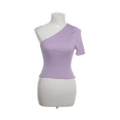 Crop top (Lila) från Barbara Kristoffersen by Rosemunde Bomull, Silke