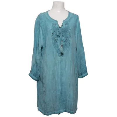 Tunic (Blue) from Rose Bud Polyester, Viscose