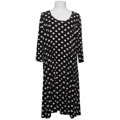 Robe (Noir, Blanc) de Zay Élasthane, Viscose