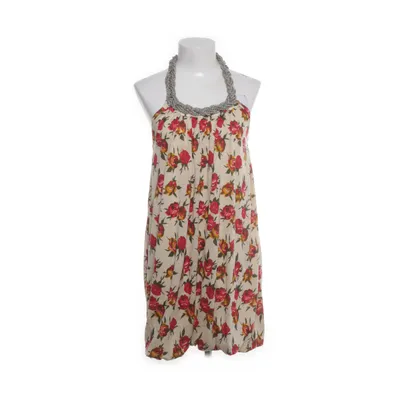 Halterneck dress (Beige, Multicolored) from Mina UK Acrylic, Nylon, Wool