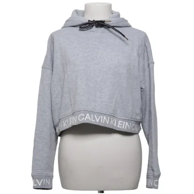 Capuchon sweater (Grijs) van Calvin Klein Performance Katoen, Polyester