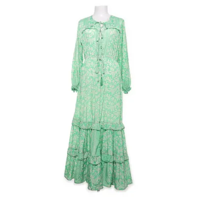 Jurk (Groen, Wit, Meerkleurig)