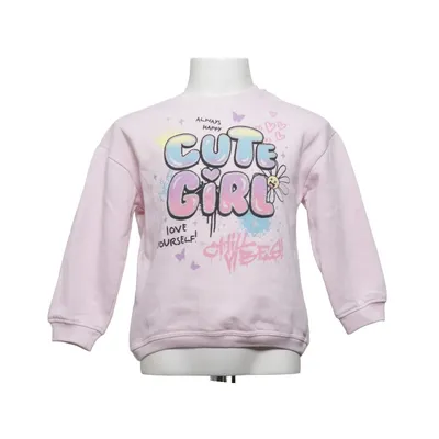 Collegetröja (Rosa) från Infinity Kids Bomull, Polyester