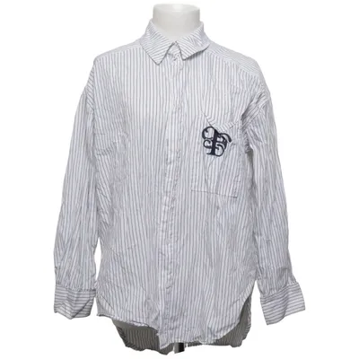 Shirt (White, Black) from Fifth House Cotton, Elastane, Polyamide