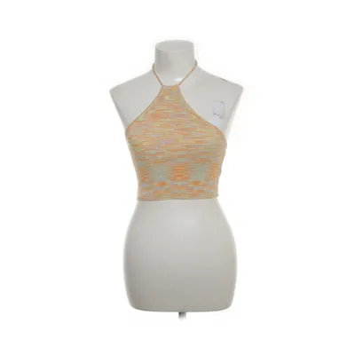 Halternecktopp (Orange, Grön, Flerfärgad) från FB Sister Knitwear