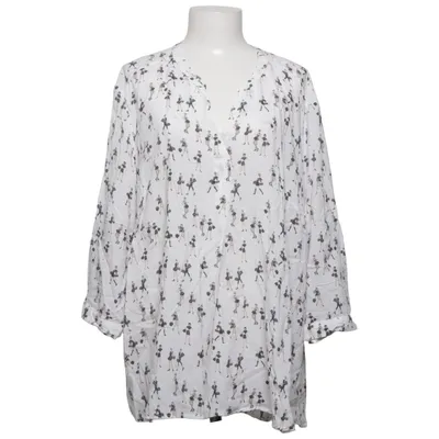 Blouse (White, Blue, Brown) from Liberty Woman