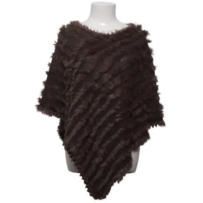 Poncho (Marron) de Hollies Polyester