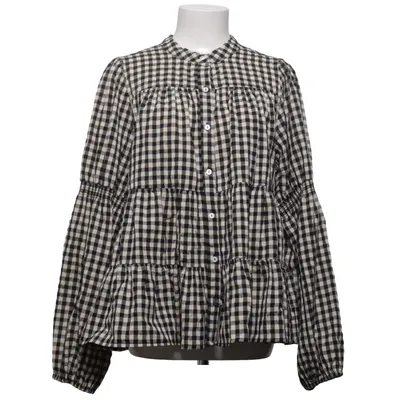Blouse (Sanna Small Check) van Continue Nylon, Polyester, Viscose