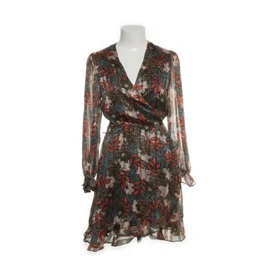 Slå-om-kjole (Flerfarvet) fra Vintage Love Polyester
