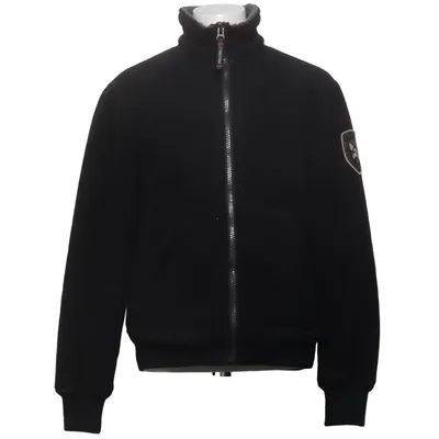 Fleece jacket (Black) from Falcon Polyester