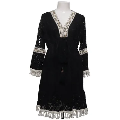 Beach dress (Black, Beige) from Jasmine Cotton, Polyamide