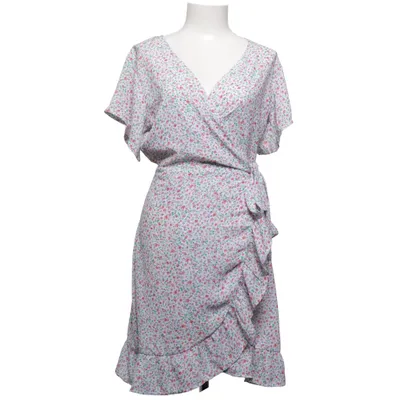 Wrap dress (White, Multicolored) from Escape Polyester