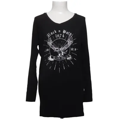 Long sleeve T-shirt (Black) from Truly Mine Elastane, Viscose