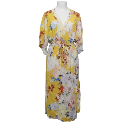 Robe (Jaune, Multicolore) de Miss Clarity Viscose